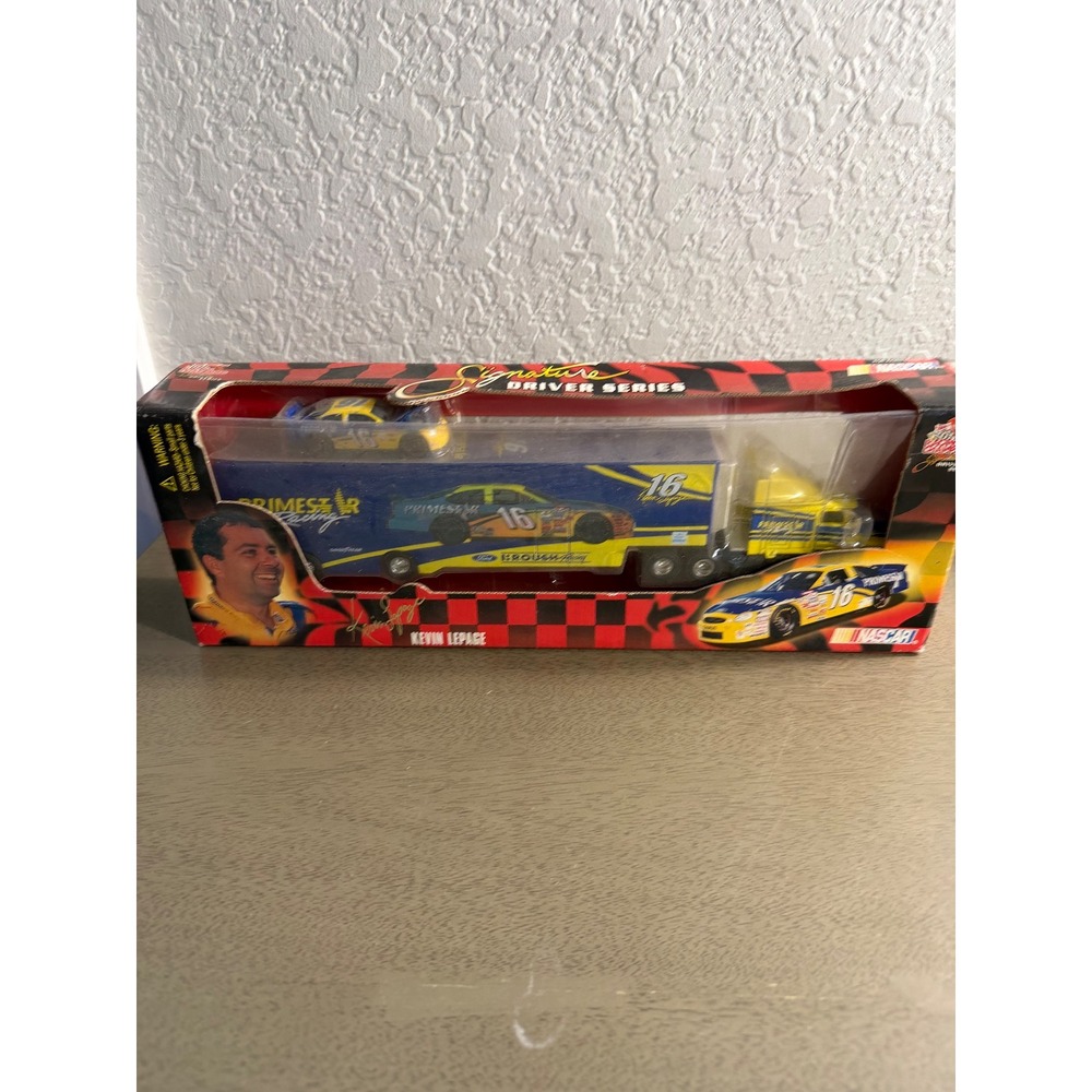 Racing Champions NASCAR Kevin Lepage 16 Primestar Transporter 1/64 Diecast Set